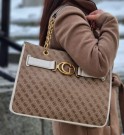 Guess Aileen Tote Bag, Ivory thumbnail