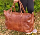 House of Sajaco Reisebag/Weekendbag, cognac thumbnail