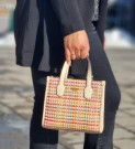  Guess Silvana Compartment Mini Tote Veske, Multi thumbnail