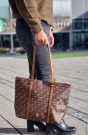 Lycke Tote Veske, brun thumbnail