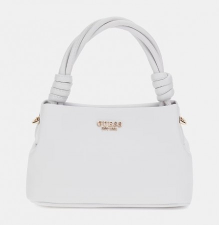 Guess Sansa Top Handle Crossbody, White