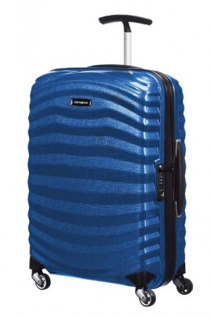 Samsonite Lite-Shock 55cm Cabin størrelse, Pacific Blue