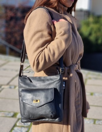 House of Sajaco Crossbody, Svart