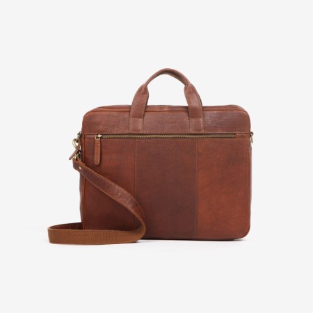 House of Sajaco Briefcase/PC-veske Medium, Cognac