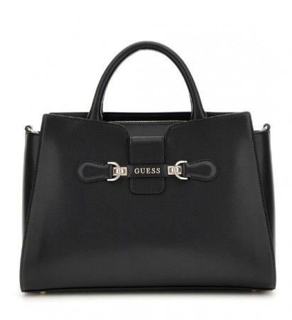 Guess Nolana Girlfriend Satchel, Black 