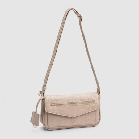 Lycke Flap Bag Skjeberg, Beige