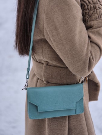 Adax Cormorano Shoulder Bag Sophia, Aqua