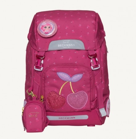 Beckmann Skolesekk Classic 22L, Cherry