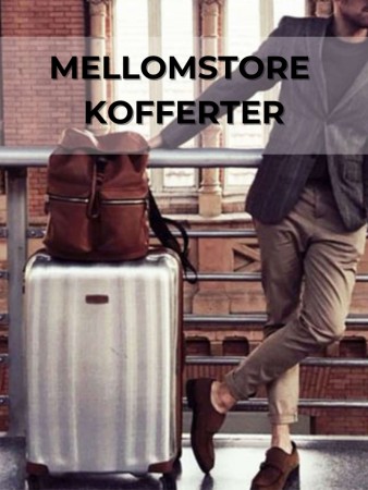 Mellomstore Kofferter