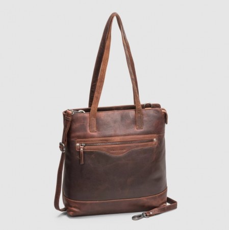 House of Sajaco Tote Bag, Cognac