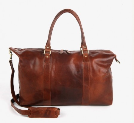 House of Sajaco Weekendbag, Cognac