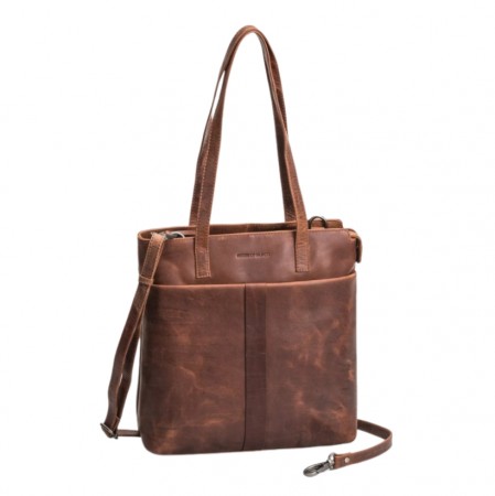 House of Sajaco Skinn Toteveske, Cognac