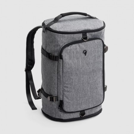 North Pioneer Flight Barrel Bag, Grå