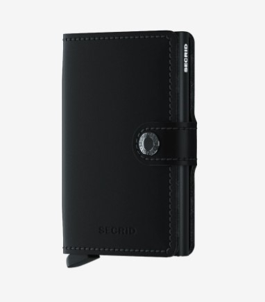 Secrid Miniwallet, Matte Black 