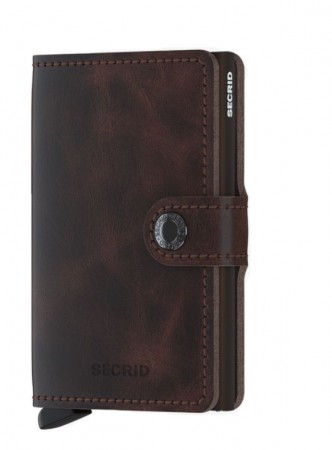 Secrid Miniwallet, Vintage Chocolate