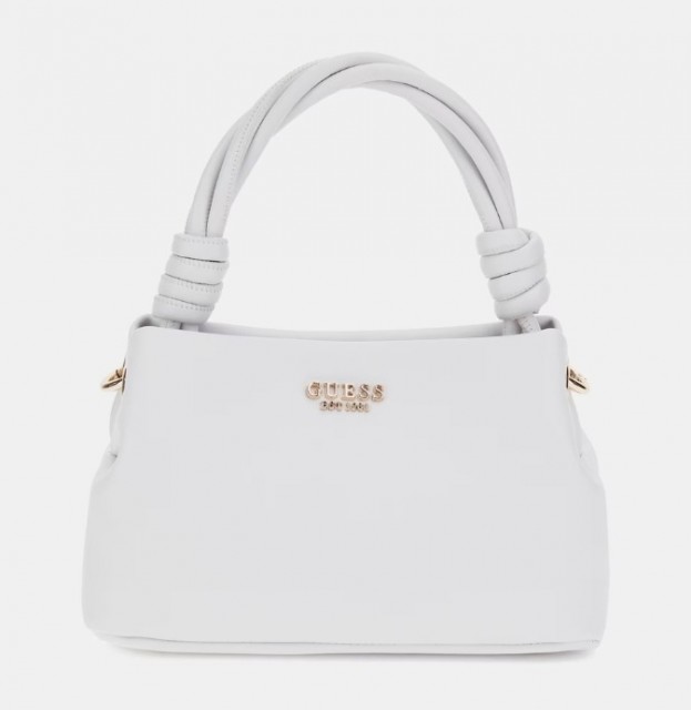 Guess Sansa Top Handle Crossbody, White