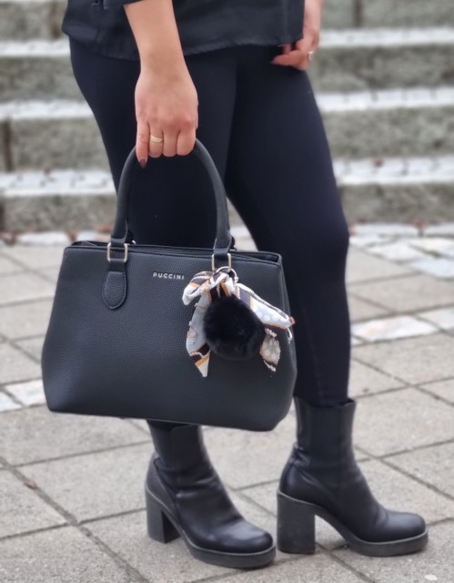 Puccini Handbag Anna, Svart