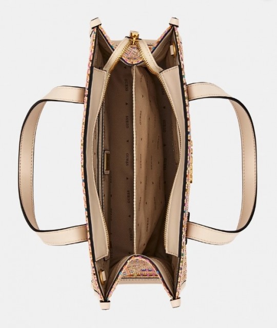 Guess Silvana Compartment Tote Veske, Multi