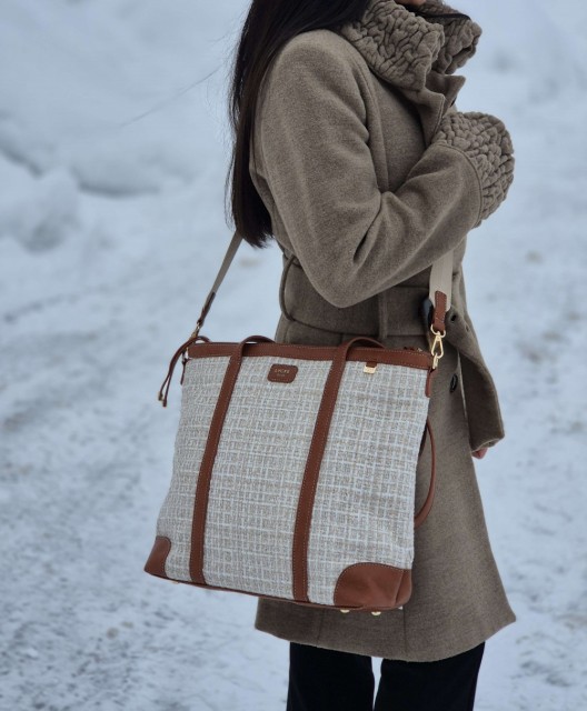 Lycke Tote Bag, Beige