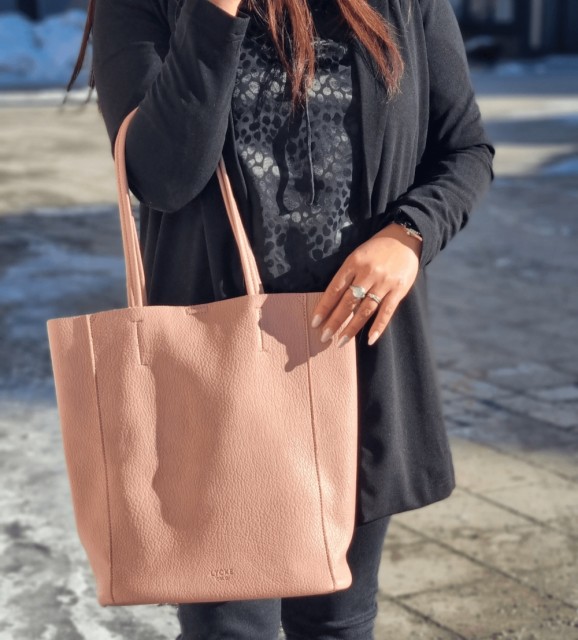 Lycke Tote Bag, rosa
