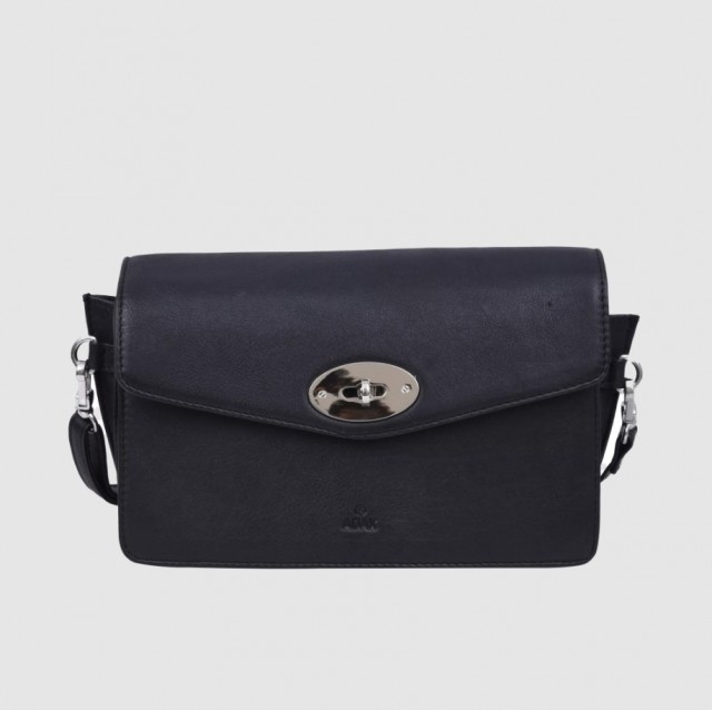 Adax Ravenna Shoulder Bag Anika, Black