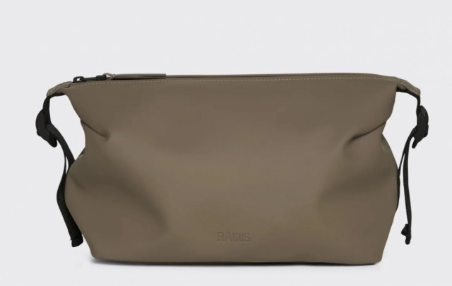 Rains Weekend Wash Bag, wood