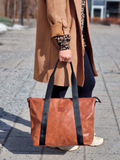 Lycke Tote bag veske, cognac