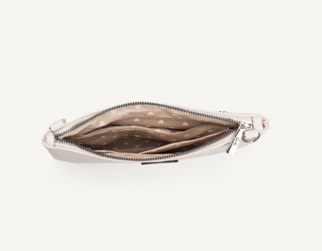 Lycke Clutch Veske Nora, Beige