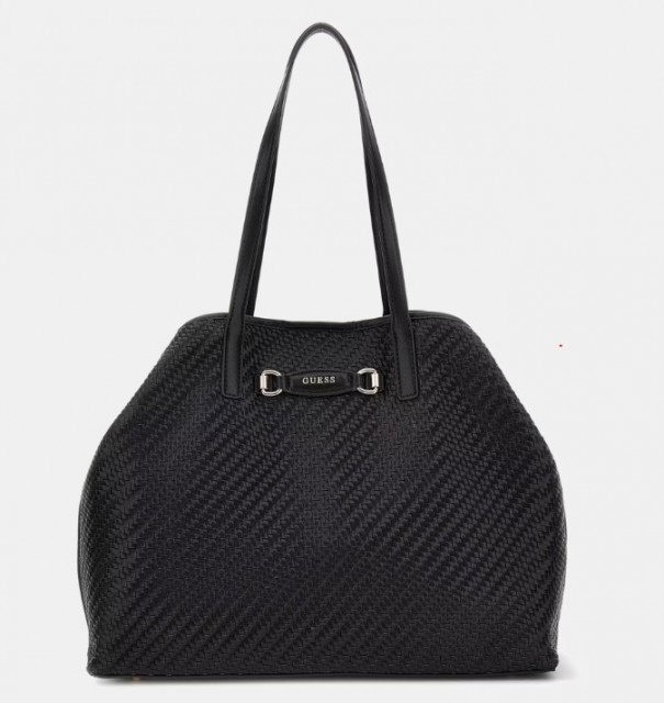 Guess Vikky II Large 2 in 1 Tote, Black