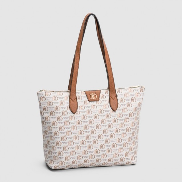 Lycke Saga Tote veske, Beige