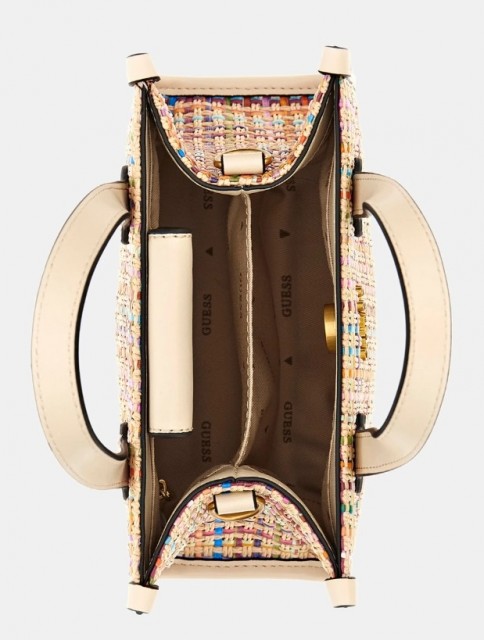  Guess Silvana Compartment Mini Tote Veske, Multi