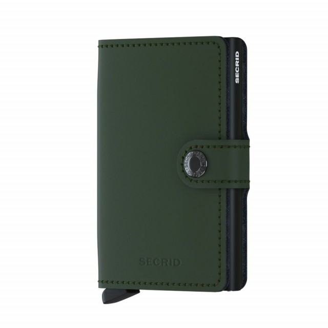 Secrid Miniwallet, Green-Black