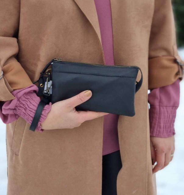 House of Sajaco Clutch Veske, Svart
