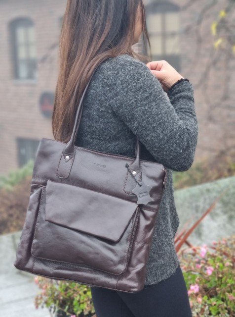 The Monte Tote Bag, brun