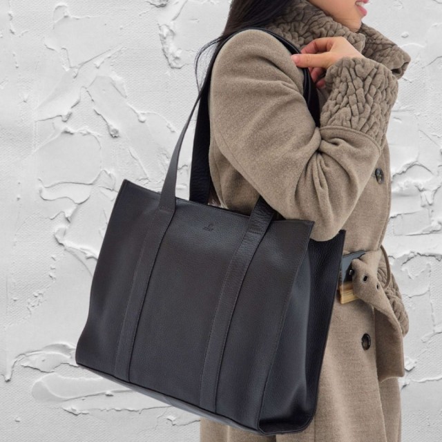 Adax Cormorano Shopper Evie, Dark Brown
