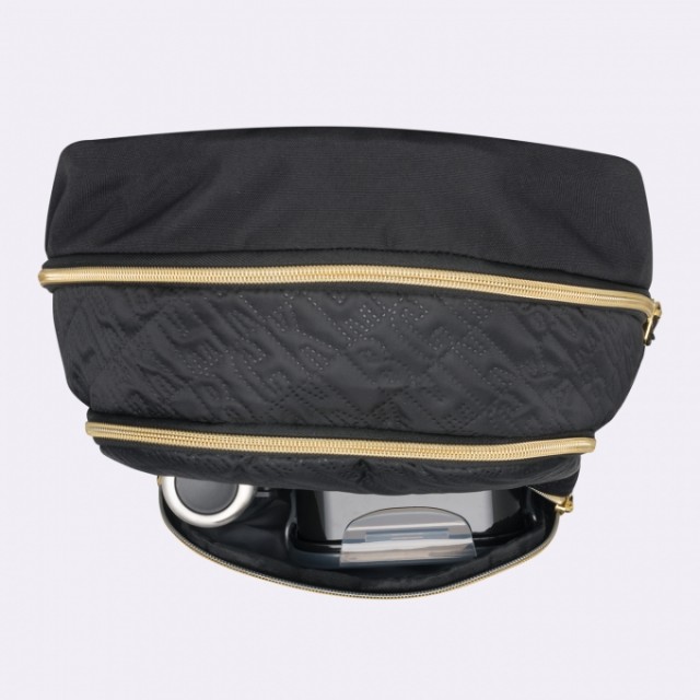 Beckmann Skolesekk Sports Junior 30L, Black Gold