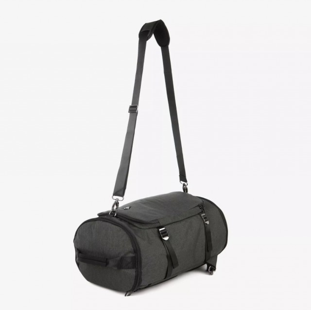 North Pioneer Flight Barrel Bag, Svart