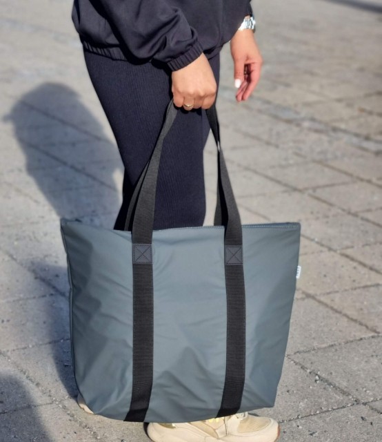 Rains Tote Bag Rush, slate