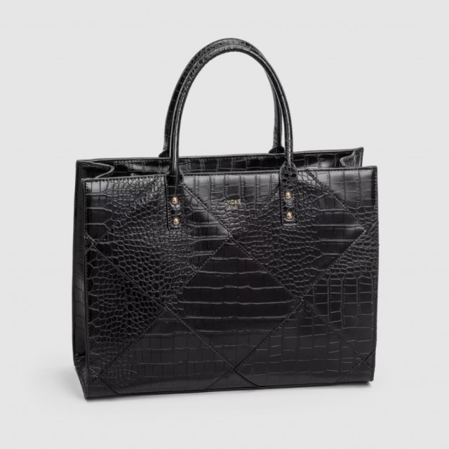  Lycke Tote Bag, Svart