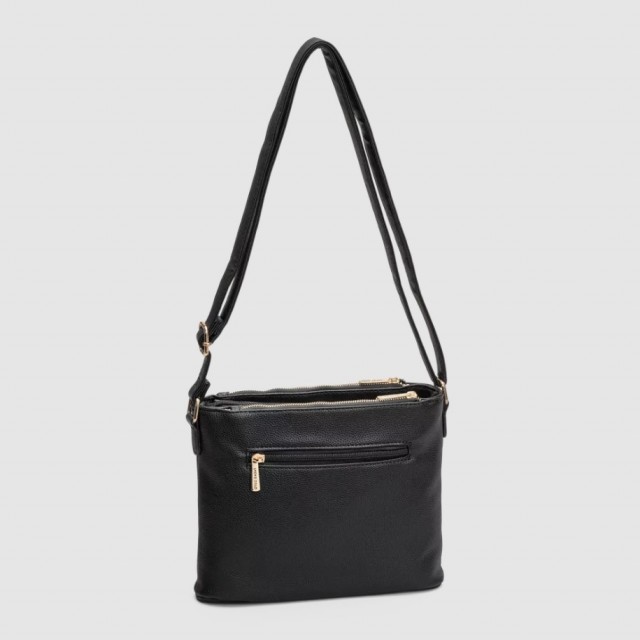 Lycke Saga Crossover Veske, black/black