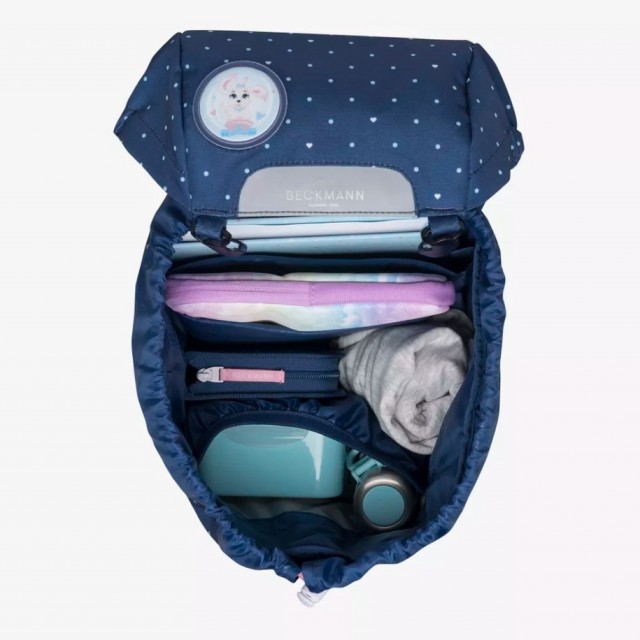 Beckmann Skolesekk Classic 22L, Pet Friends Blue