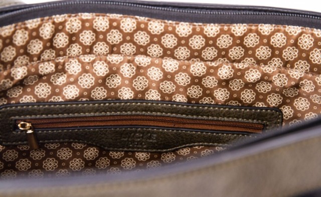 Lycke Stor Veske, black/multi