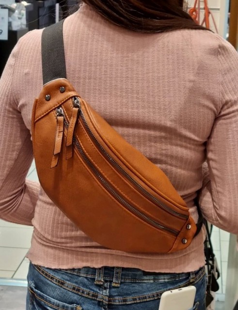 Puccini Bumbag, cognac