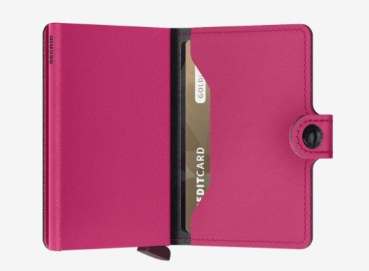 Secrid Miniwallet, Yard Powder Fuchsia