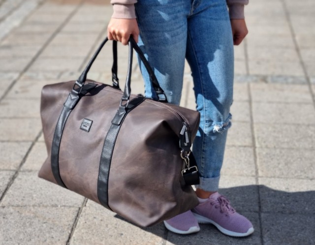 Lycke Stor Weekendbag/Reisebag, brun