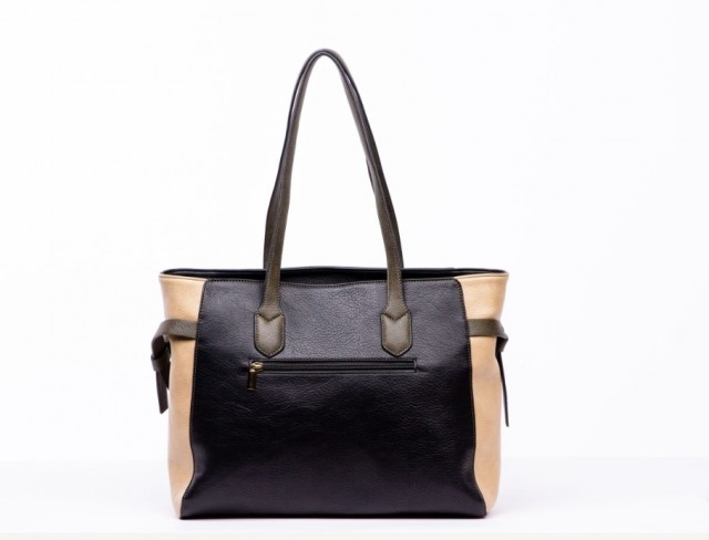 Lycke Stor Veske, black/multi