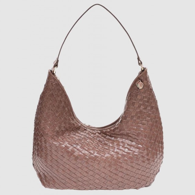 Adax Salerno Shoulder Bag Mindy, Taupe