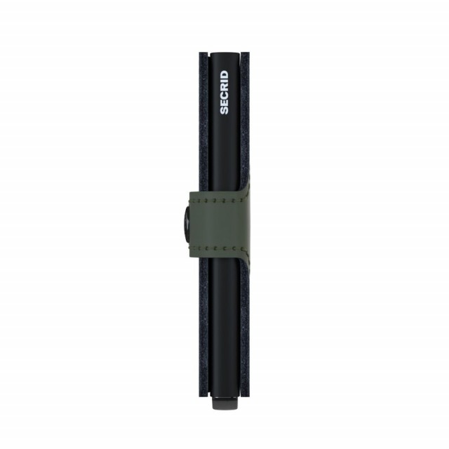 Secrid Miniwallet, Green-Black