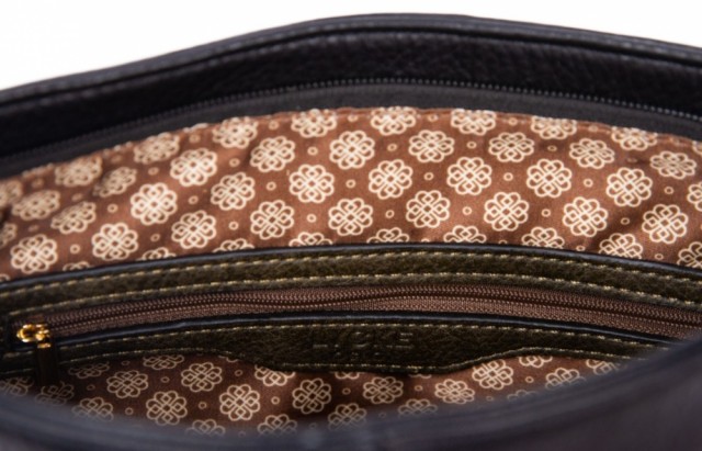 Lycke Crossover Veske, Black/Multi
