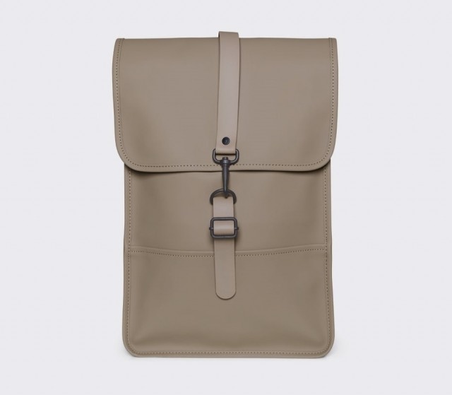 Rains Mini Backpack, tonal taupe (front)